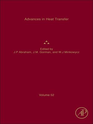 cover image of Advances in Heat Transfer, Volume 52